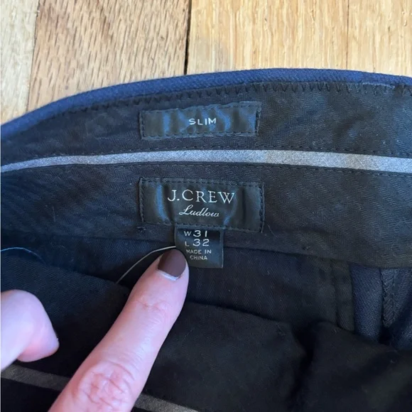 J. Crew men’s Ludlow slim pantsSize 31x32